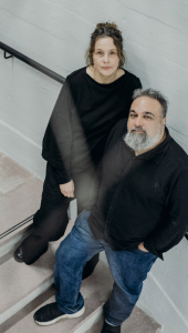 Christina Laube und Mehrdad Zaeri