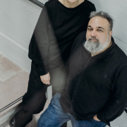 Christina Laube und Mehrdad Zaeri
